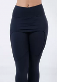 Calça-saia Lisa Legging - Preta