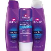 Kit Aussie Moist - - Shampoo+Condicionador+3 minute miracle