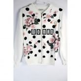 Moletom Estampa Florido - Branco