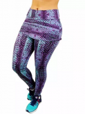 Calça-saia Tipo Legging - Estampada