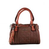 Bolsa de Mão Com Matelassê Costurado e Tassel